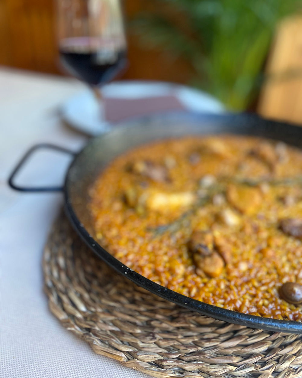 Detalle de un plato del restaurante